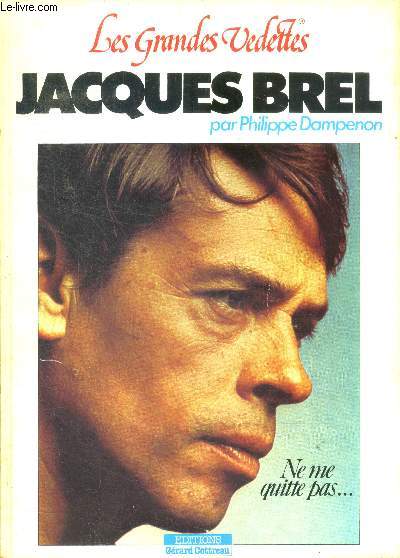 Jacques Brel, collection les grandes vedettes