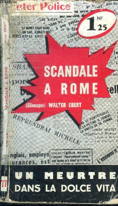 Scandale a Rome, un meurtre dans la dolce vita - 