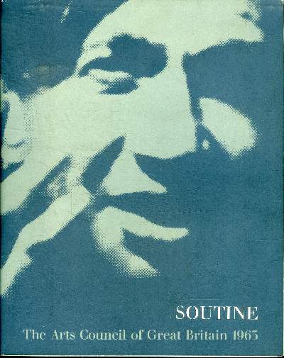 Chaim Soutine 1893-1943 The arts council 1963