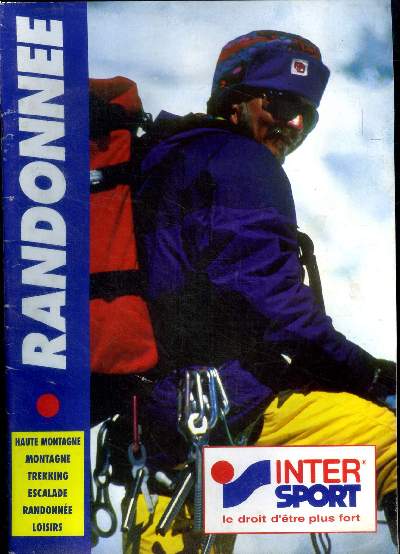 Randonne Catalogue d'articles de randonne Intersport