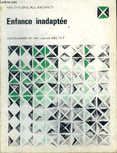 Diagrammes N104 Octobre 1965 Enfance inadapte