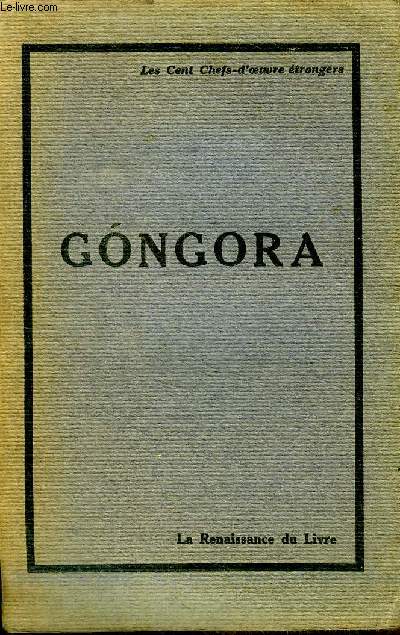 Don Luis de Gongora y Argote Collection 