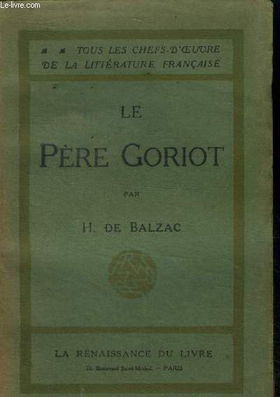 Le Pre Goriot (