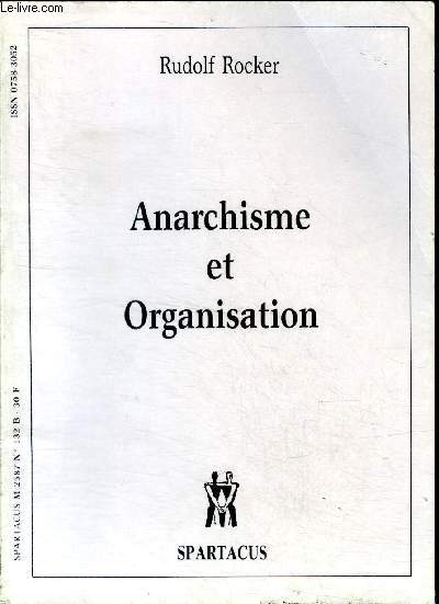 Anarchisme et organisation N132