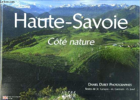 Haute-Savoie Ct nature- Edition bilingue franais-anglais