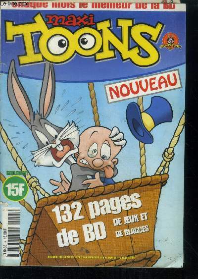 Maxi toons N5 mai 2001- bd, jeux, blagues, bugs bunny, daffy duck, ...