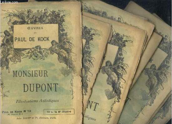 Monsieur Dupont - lot de 10 fascicules : Tomes N2 + 8 + 9 + 10 + 11 + 12 + 13 + 14 + 15 + 16