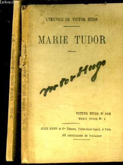 Marie Tudor - lot de 2 fascicules : complet