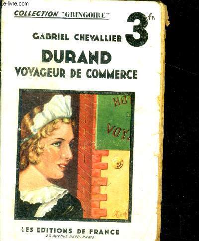 Durand voyageur de commerce - Collection gringoire N23