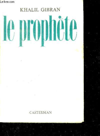 Le prophete - 19e edition