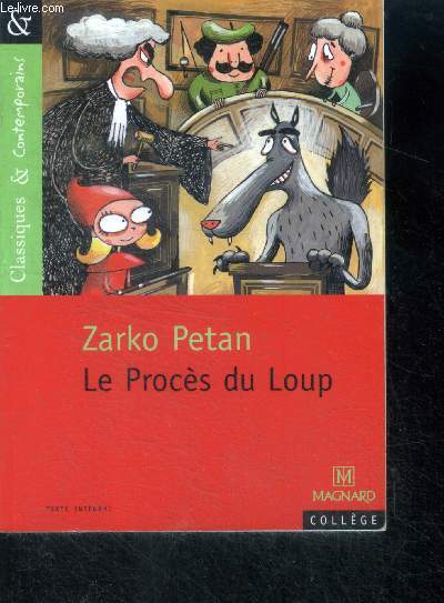 Le Procs Du Loup - Classiques et Contemporains college N80