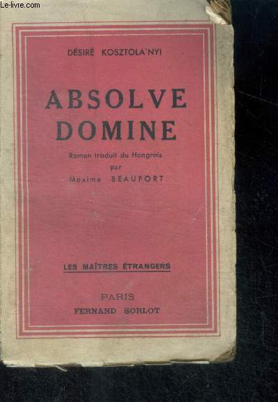Absolve domine ( Anna Edes ) - Collection 