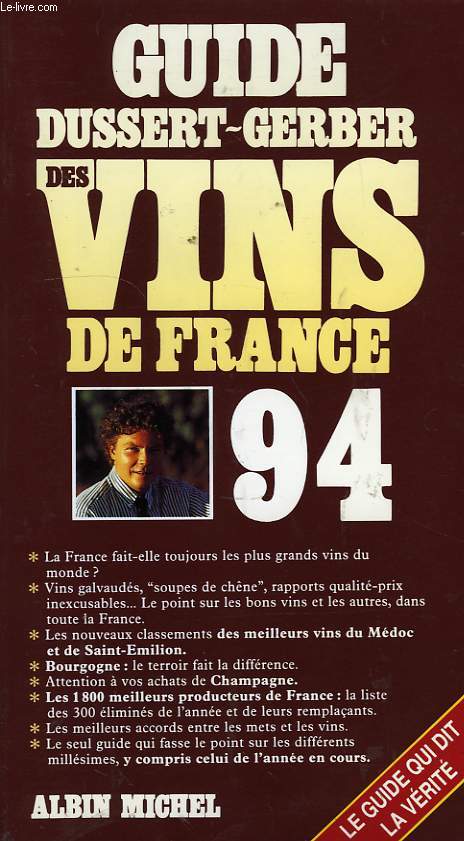 GUIDE DUSSERT-GERBER DES VINS DE FRANCE, 94