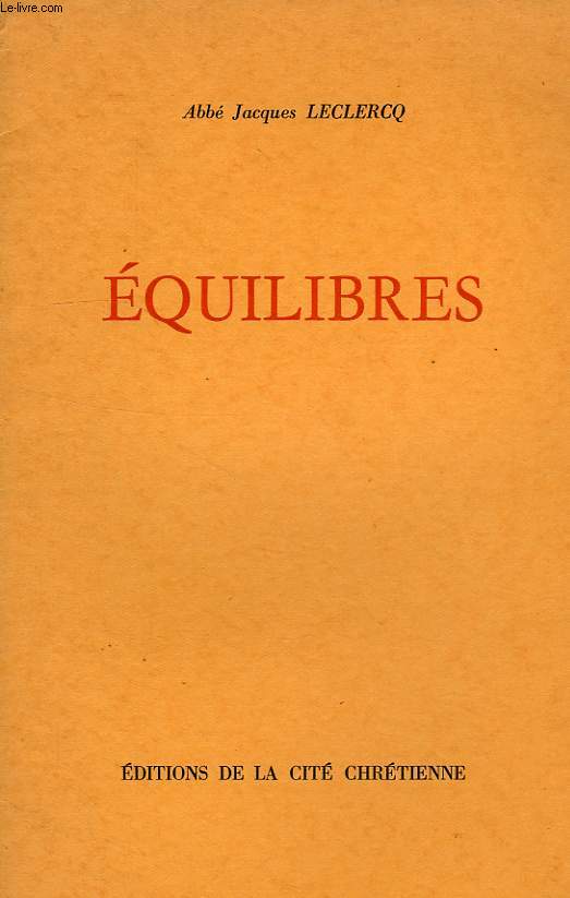 EQUILIBRES