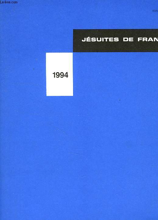 JESUITES DE FRANCE, 1994