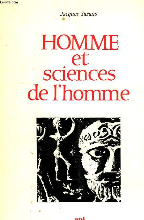 HOMME ET SCIENCES DE L'HOMME