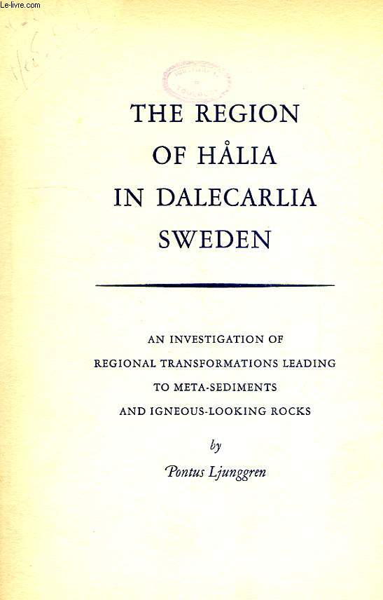 THE REGION OF HALIA IN DALECARLIA, SWEDEN