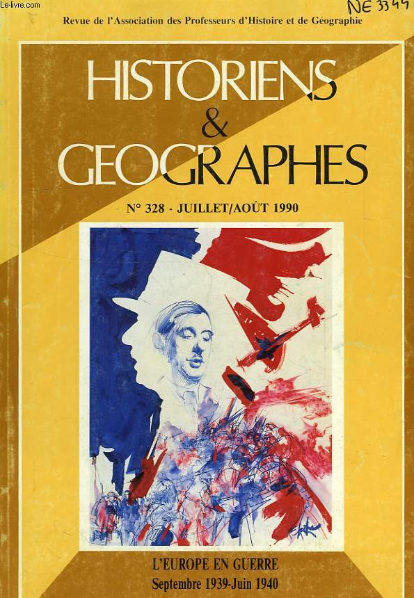 HISTORIENS ET GEOGRAPHES, N 328, JUILLET-AOUT 1990