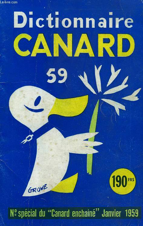 DICTIONNAIRE CANARD, 59