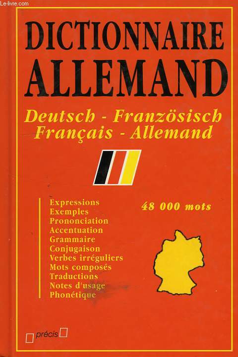 DICTIONNAIRE COLLINS FRANCAIS-ALLEMAND, ALLEMAND-FRANCAIS