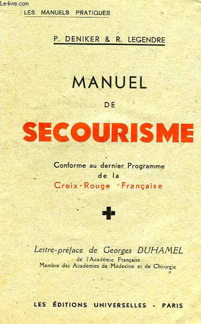 MANUEL DE SECOURISME
