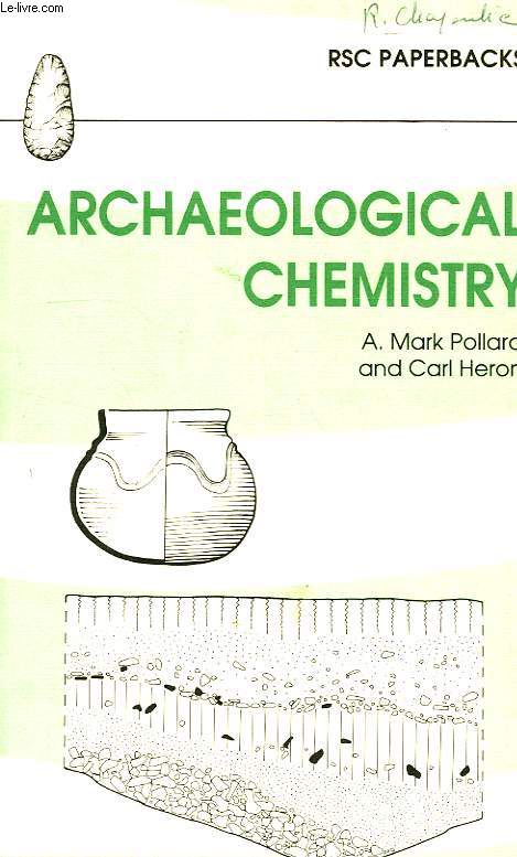 ARCHAEOLOGICAL CHEMISTRY