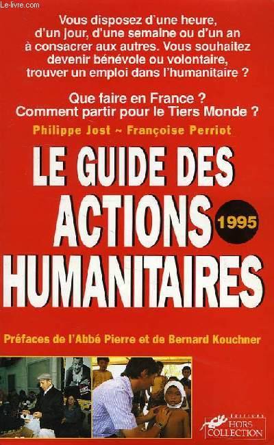 LE GUIDE DES ACTIONS HUMANITAIRES, 1995