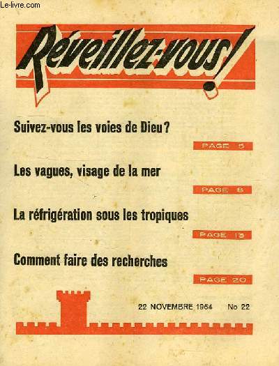REVEILLEZ-VOUS !, N 22, NOV. 1964