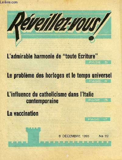 REVEILLEZ-VOUS !, N 23, DEC. 1965