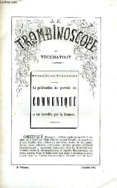 LE TROMBINOSCOPE, 3e VOLUME, N 146