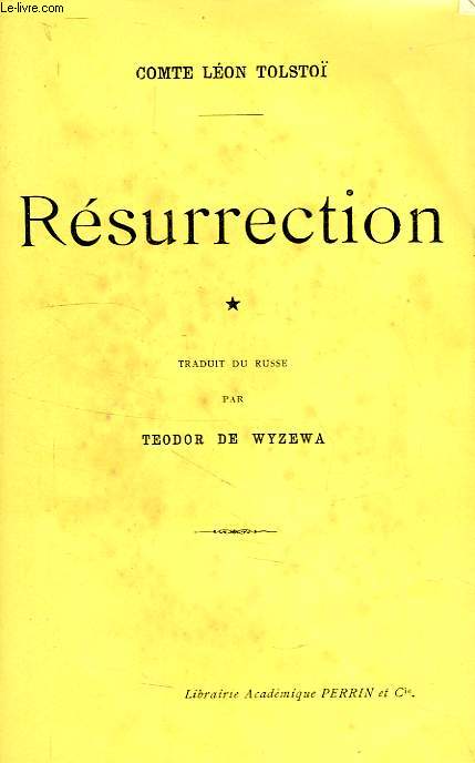RESURRECTION, 1re ET 2e PARTIES