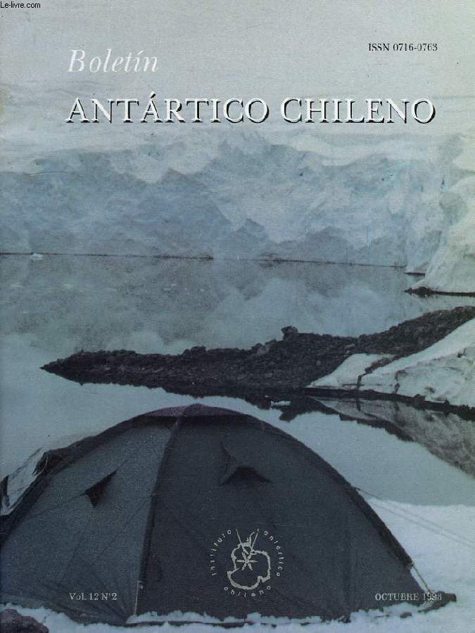 BOLETIN ANTARTICO CHILENO, VOL. 12, N 2