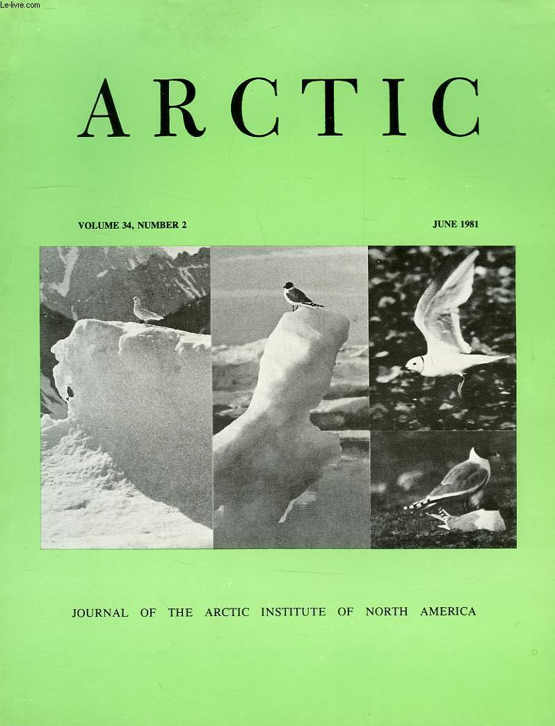 ARCTIC, VOL. 34, N 2, JUNE 1981