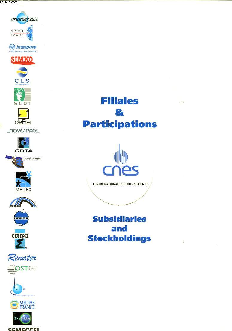 FILIALES ET PARTICIPATIONS, SUBSIDIARIES AND STOCKHOLDINGS