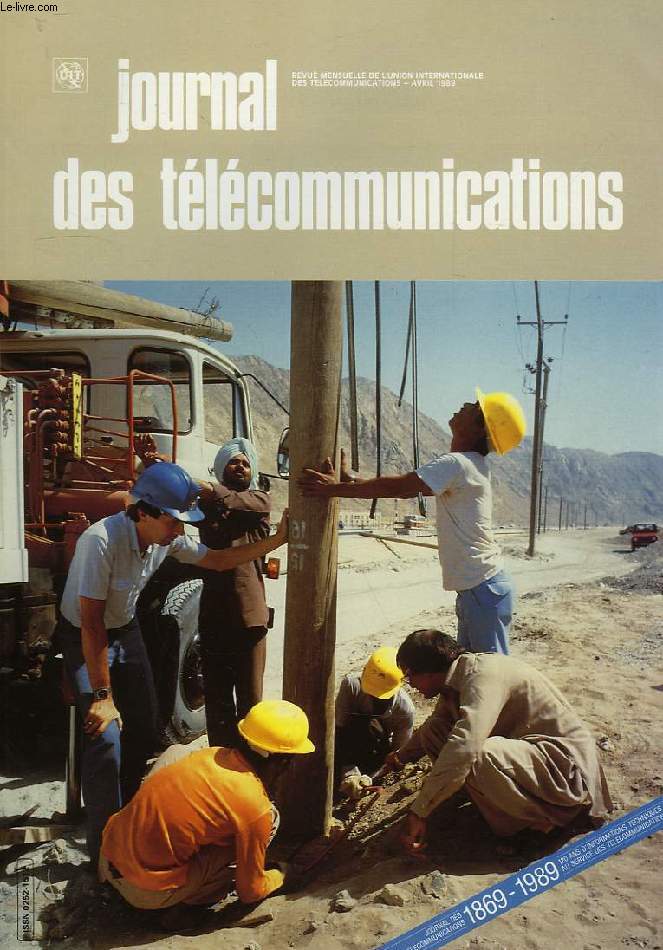 JOURNAL DES TELECOMMUNICATIONS, AVRIL 1989