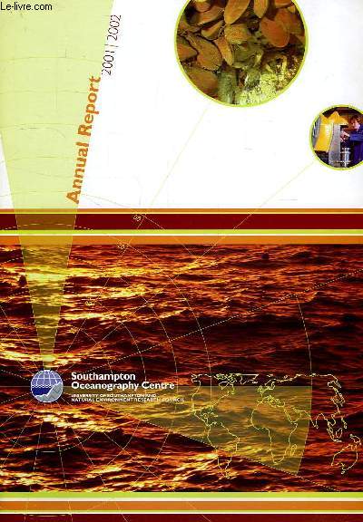 SOUTHAMPTON OCEANOGRAHY CENTRE, ANNUAL REPORT 2001/2002