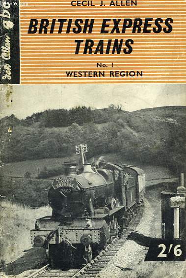 ABC, BRITISH EXPRESS TRAINS, N 1, WESTERN REGION