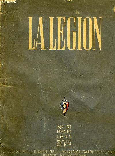 LA LEGION, N 21, FEV. 1943