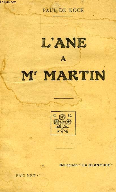 L'ANE A M. MARTIN