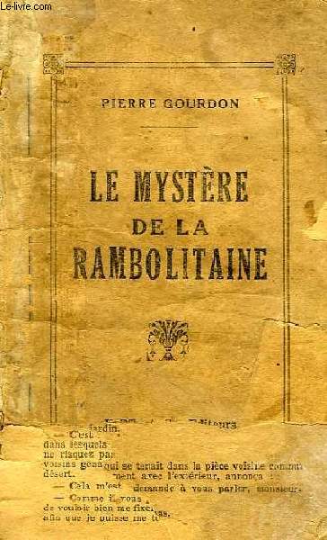 LE MYSTERE DE LA RAMBOLITAINE
