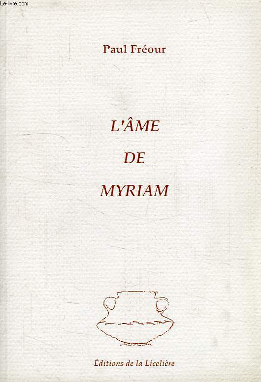 L'AME DE MYRIAM