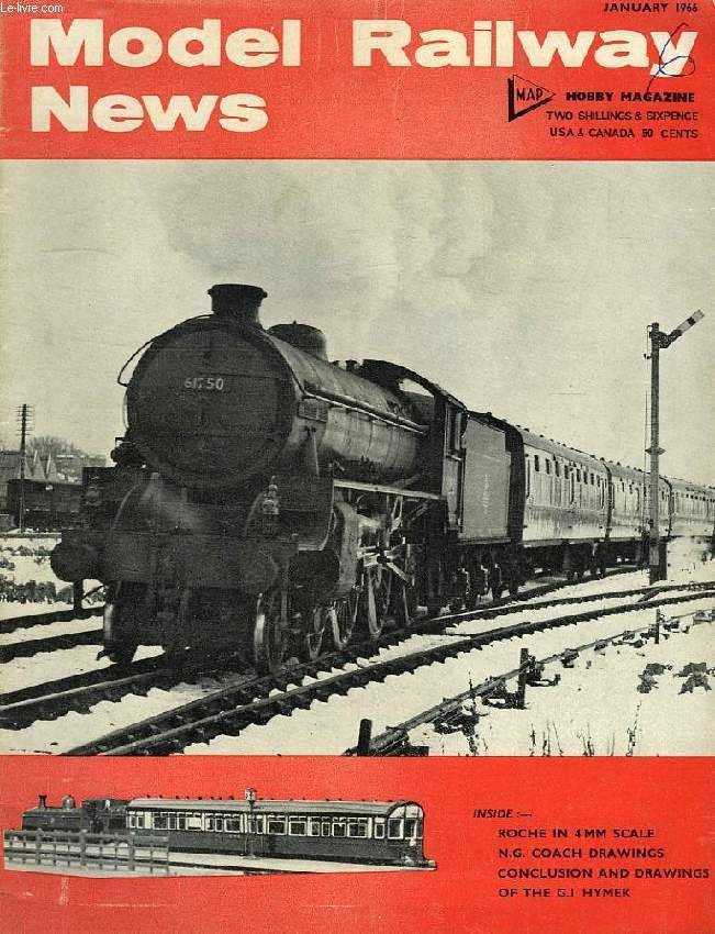 MODEL RAILWAY NEWS, VOL. 42, N 493, JAN. 1966