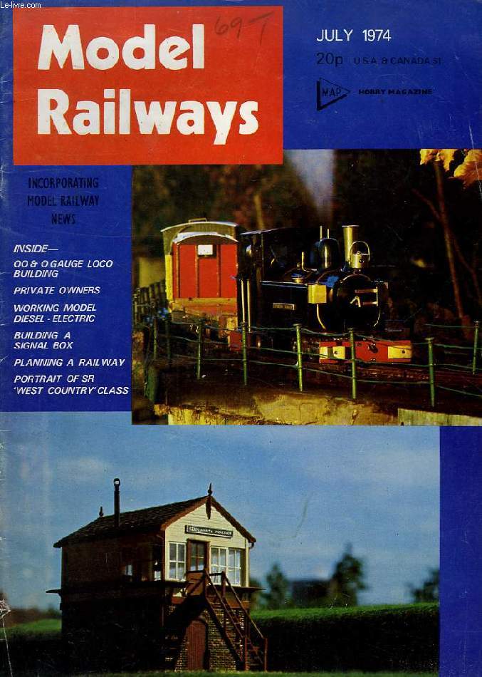 MODEL RAILWAYS, VOL. 3, N 7, JULY 1974