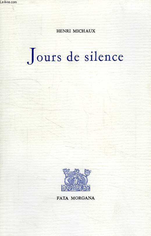 JOURS DE SILENCE