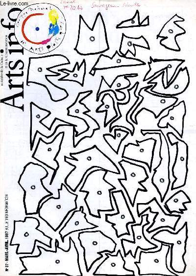 ARTS INFO, N 37, MARS-AVRIL 1987