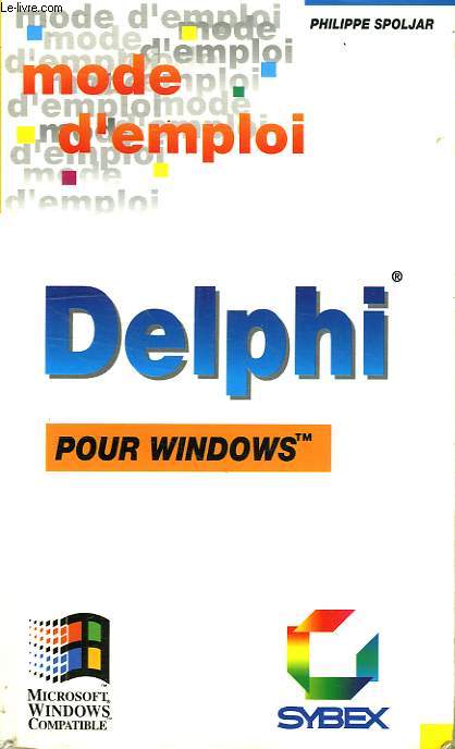 DELPHI POUR WINDOWS