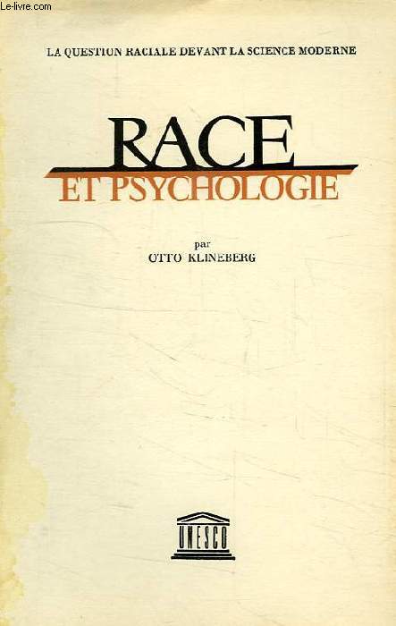 RACE ET PSYCHOLOGIE