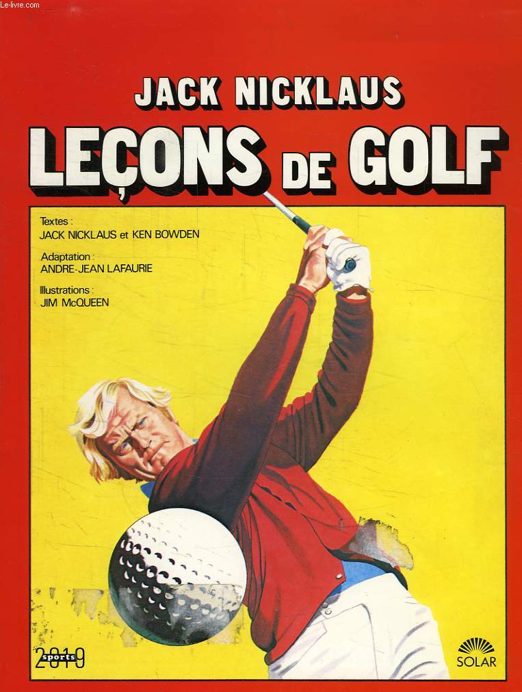 JACK NICKLAUS, LECONS DE GOLF