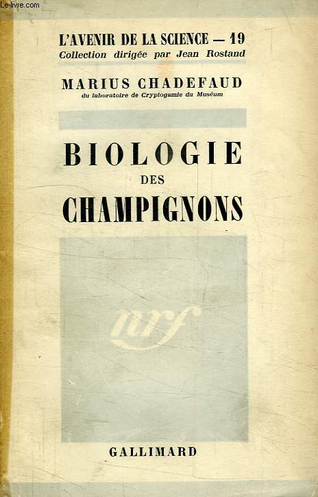 BIOLOGIE DES CHAMPIGNONS
