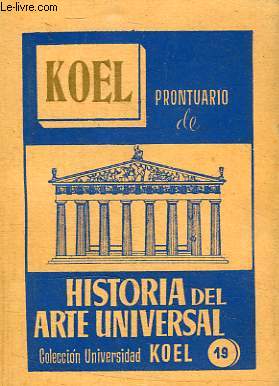 PRONTUARIO DE HISTORIA DEL ARTE UNIVERSAL